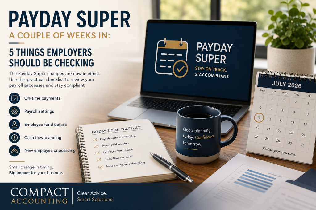 Payday Super practical checklist for employers